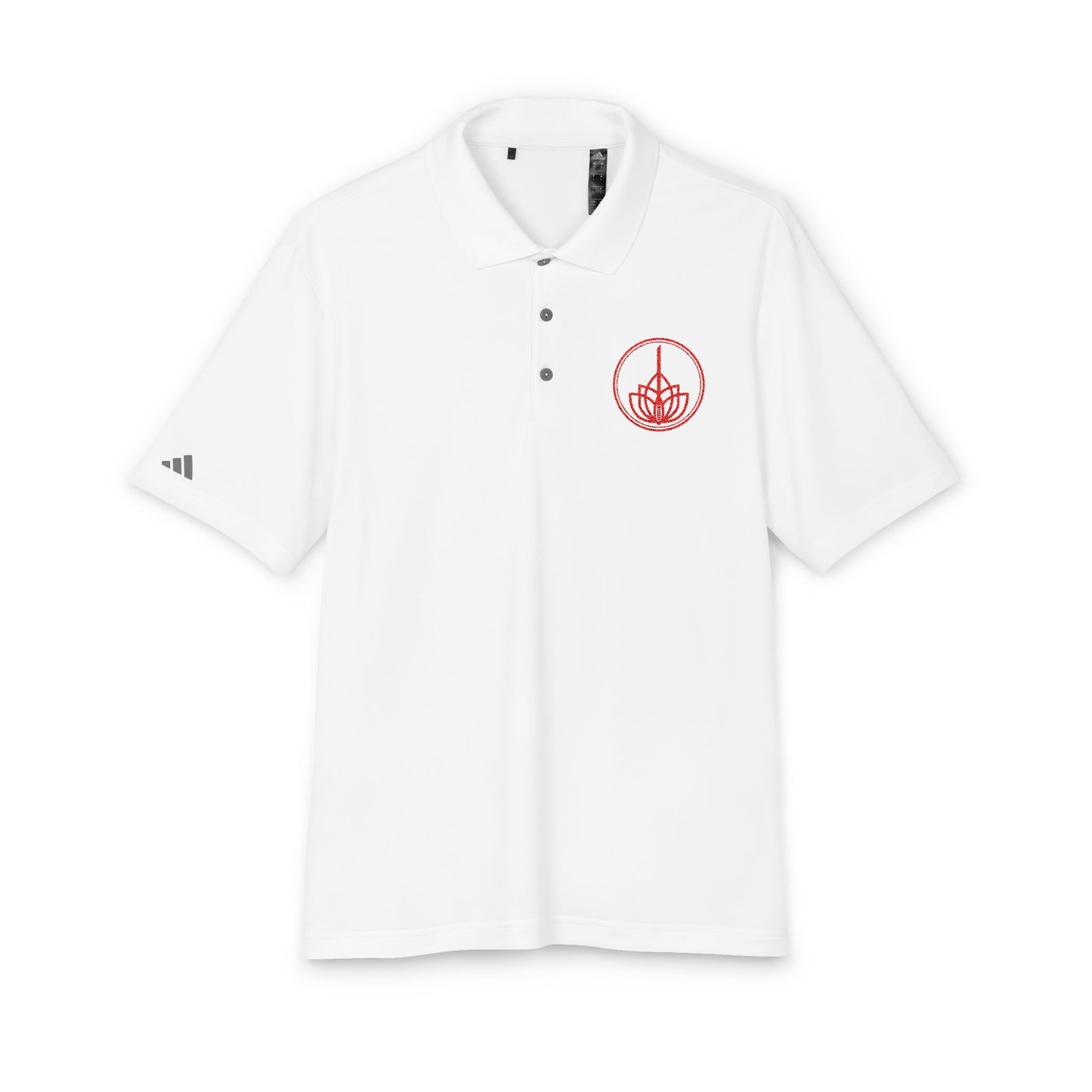WarriorSage Lotus Sword Adidas Performance Polo
