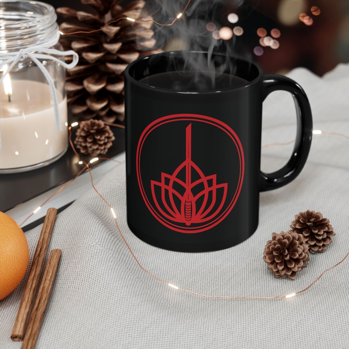 WarriorSage Motif Coffee Mug
