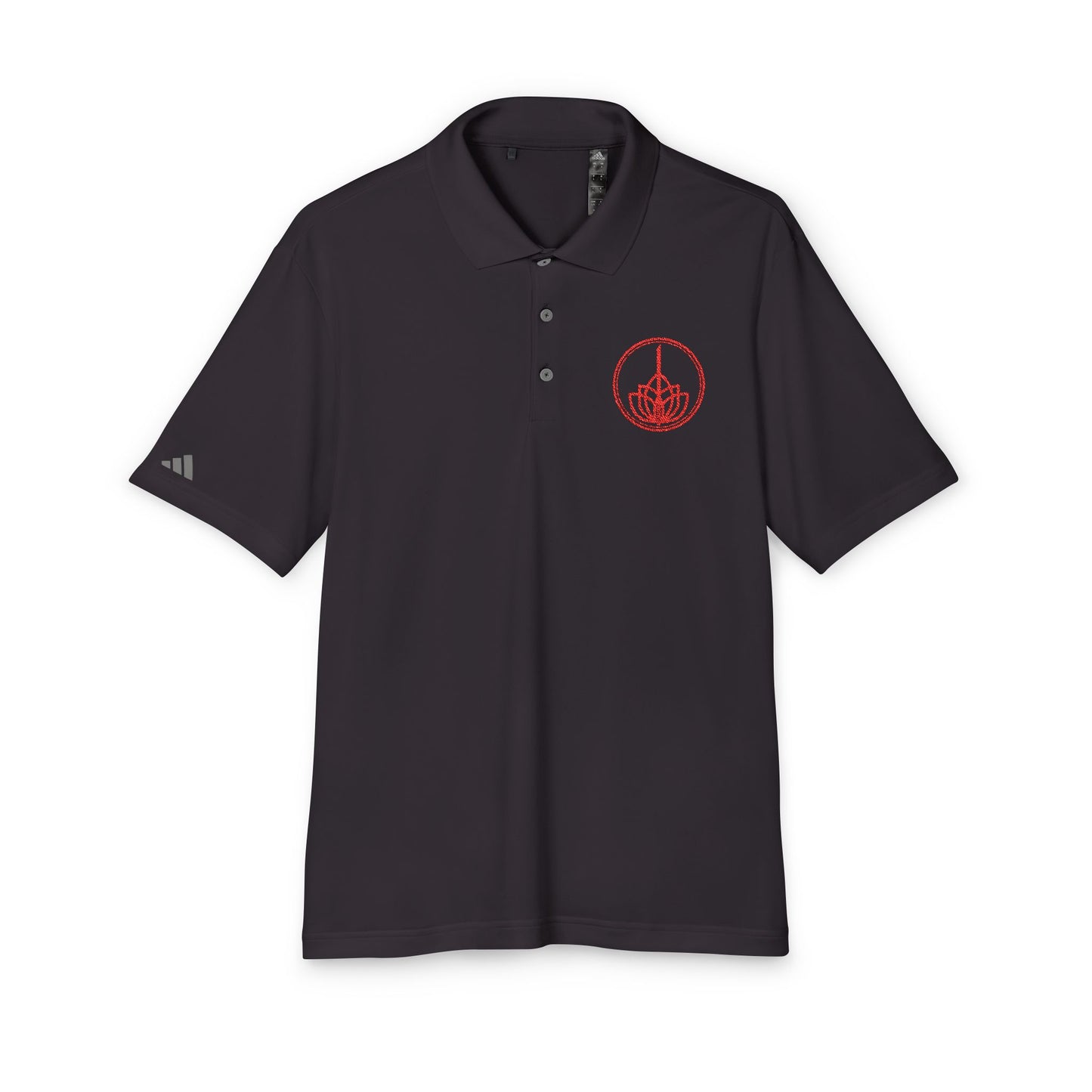 WarriorSage Lotus Sword Adidas Performance Polo